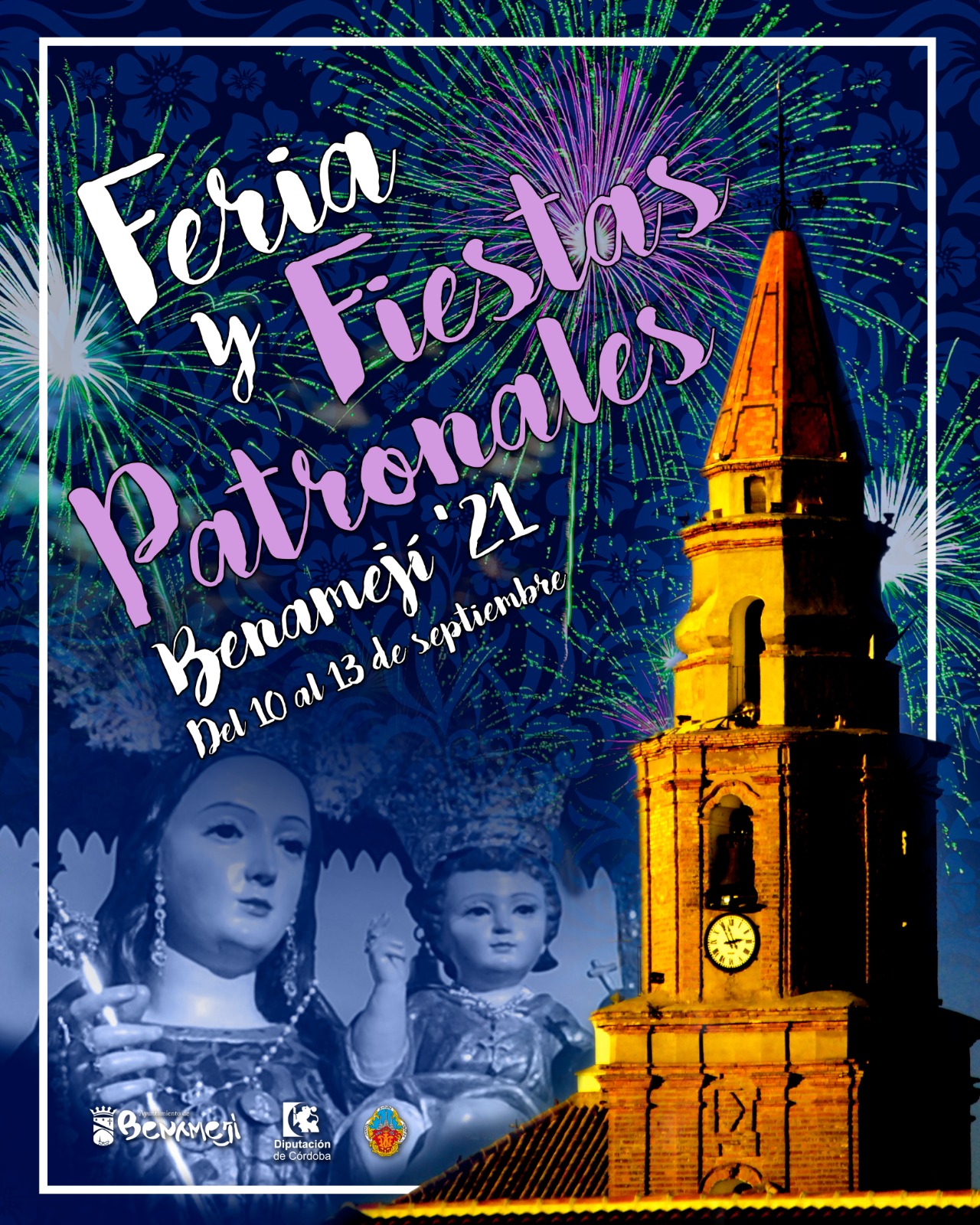 Fiestas patronales en honor de Nuestra Señora de Gracia 2021 Benamejí